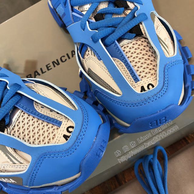 Balenciaga經典款男女鞋 巴黎世家頂級版本三代復古運動姥爺鞋 3代Triple-S 3.0 Balenciaga情侶款老爹鞋  hdbl1247